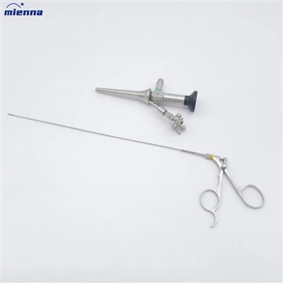 China ENT Otoscope With Double Channel Vet Endoscope Instruments With High Quality